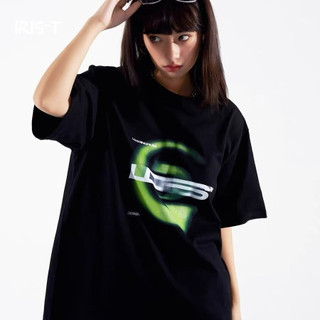 Iris-T áo phông nam Áo Thun phông áo nam thun Áo Thun Form Rộng Ngắn Tay Unisex MTX2430I8Q 12Z240321