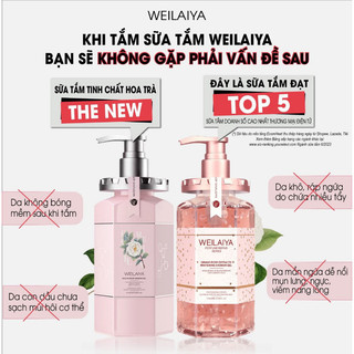 MẪU MỚI SỮA TẮM NƯỚC HOA WEI THƠM QUYẾN RŨ 450ml