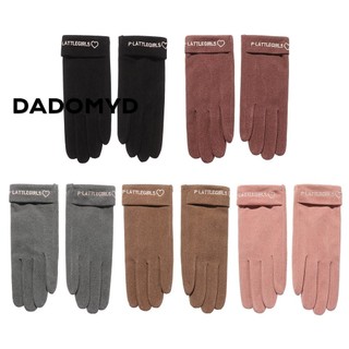 DADOMYD Găng tay màn hình cảm ứng Bảo vệ đi xe đạp thể thao Ấm toàn ngón tay