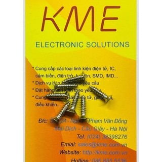 Vít kim loại nhọn m3 12mm