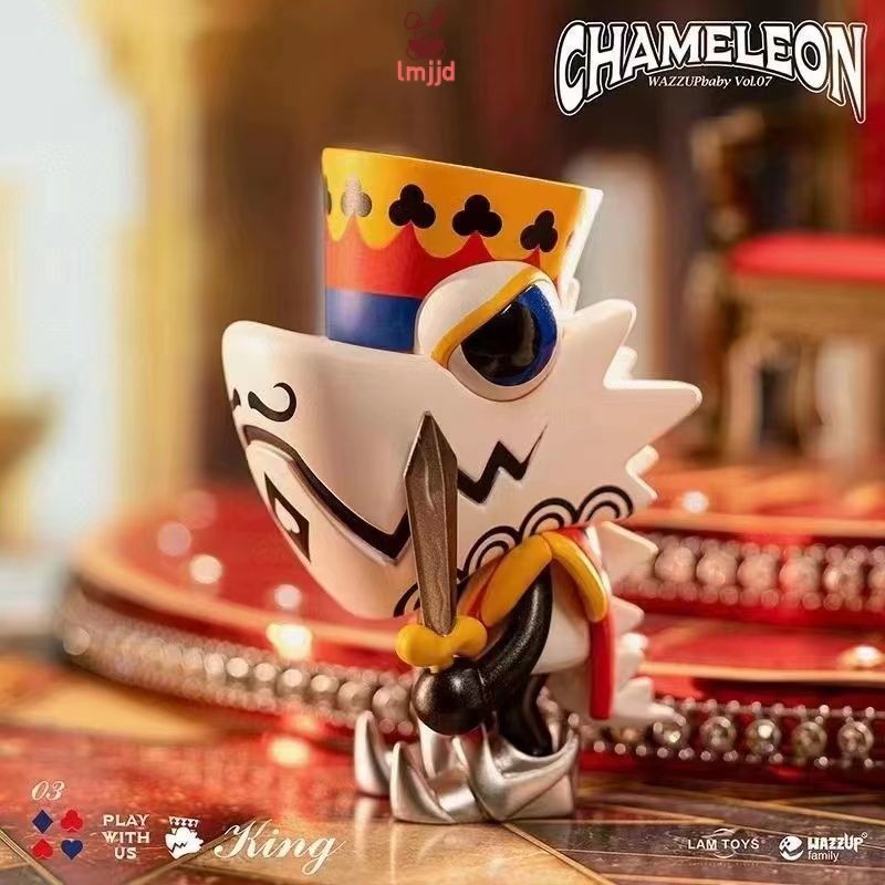 Chính Hãng Lamtoys Chameleon 7 Thế Hệ Poker Dòng Thời Trang Chơi Nhà Để Xe Bộ Đồ Trang Trí Đồ Chơi Quà Tặng Hộp Mù Thời Trang