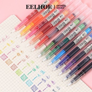 EELHOE 12 Màu Bút Lỏng Thẳng 0.5Mm Mực Màu Morandi Bút Gel Màu Sắc Đẹp Cao Ballpen Bút Khô Nhanh Đồ Dùng Vẽ Tranh Học Sinh miiki_vn