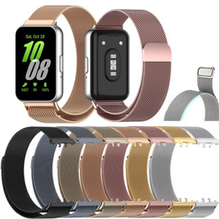 Dây đeo từ tính cho Samsung Galaxy Fit 3 Thép không gỉ Milanese Vòng đeo tay Phụ kiện dây đeo cổ tay