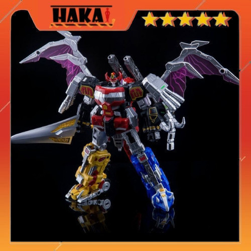 Mô hình MMPR Megazord power rangers MC 03 Luckycat Micro Cosmos MC03 Beast Lord robot dinozord - Mô 
