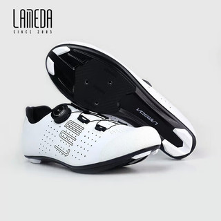 Lameda chuyên nghiệp đi xe đạp khóa giày nam nữ xe đạp đường bộ nylon đế cứng giày xe đạp