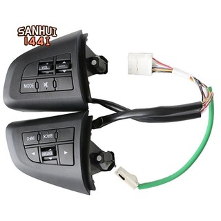 2 chiếc chế độ âm lượng ô tô đa chức năng vô lăng công tắc nút điều khiển cho xe mazda 3 5 cx-5 cx-7