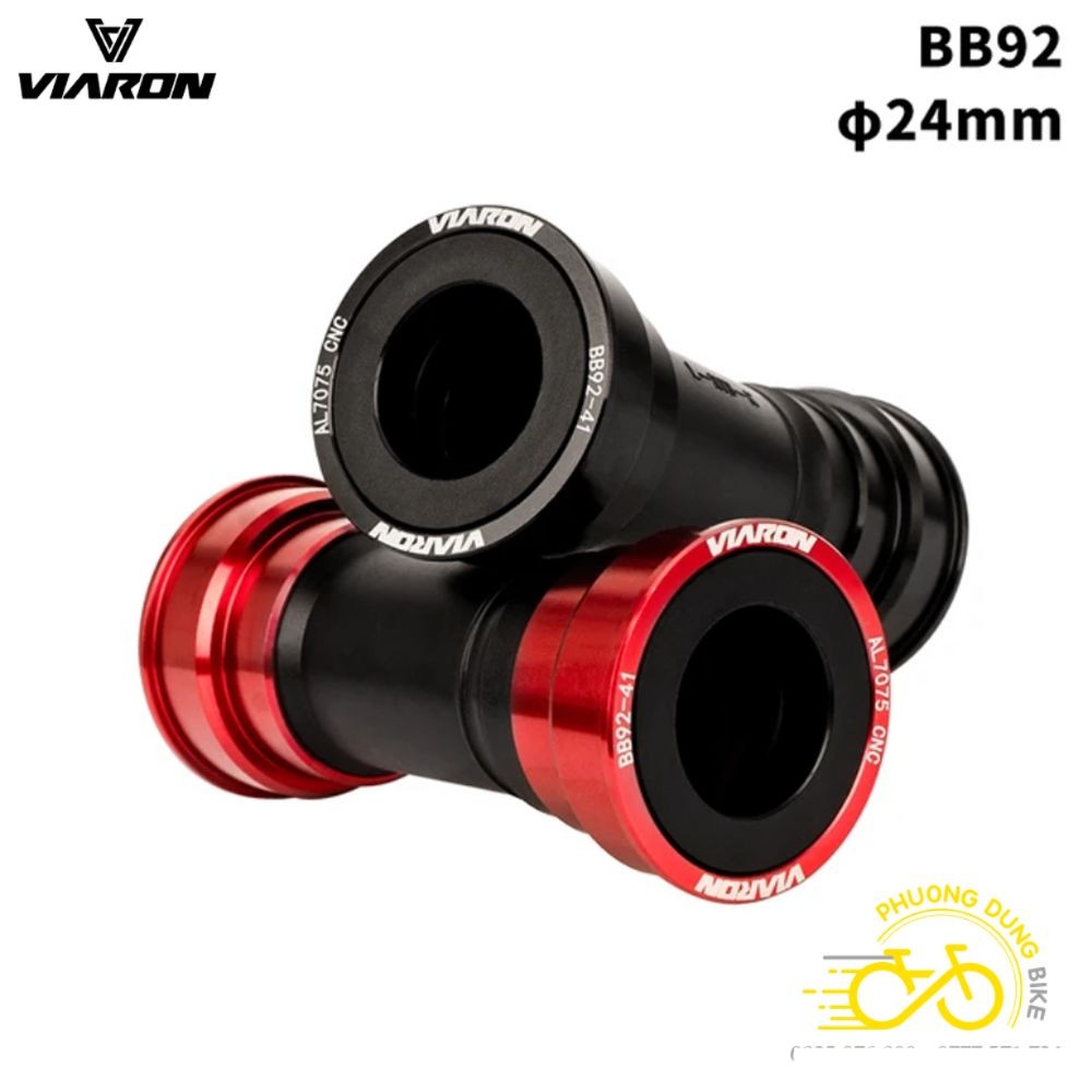 Trục giữa cốt rỗng xe đạp VIARON BB92 (BB ÉP)