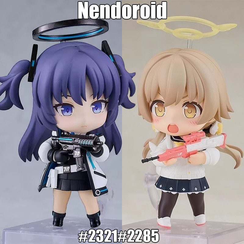 Yuuka Hayase Nendoroid Xanh Lưu Trữ Nhân Vật Hành Động Ajitani Hifumi Misono Mika Arona XY Mô Hình B