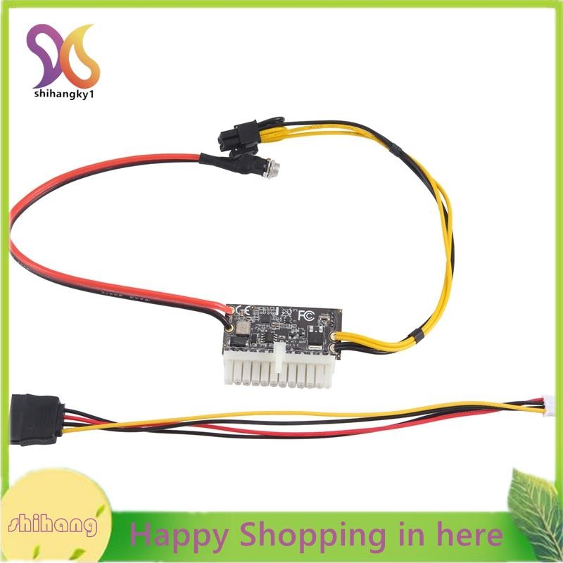 Công suất cao 300W 12V DC5.5X2.5MM Đầu vào DCATX PSU Pico ATX Công tắc khai thác PSU 24Pin MINI ITX 