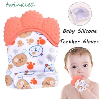 Găng Tay Silicone Hình Gấu Cho Bé