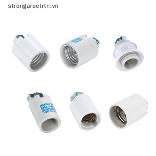 Chuôi bóng đèn led e14 e27 bằng gốm chịu nhiệt độ cao gắn trần nhà tiện dụng