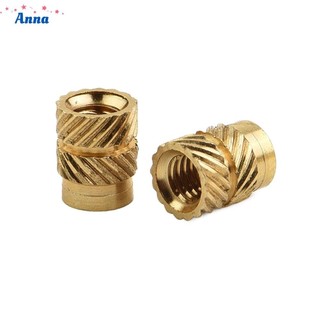 【Anna】Threaded Insert 100PCS Self-clinching Nut Type Brass High Quality Hardware