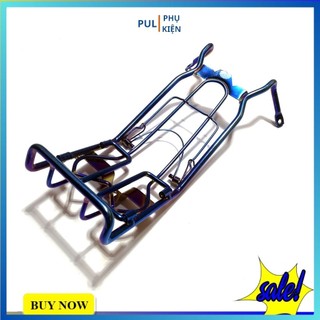 Baga Wave 2017 màu titan dày 10ly gắn giữa xe có phần mở rộng tiện lợi chở đồ chắc chắn dễ lắp ráp