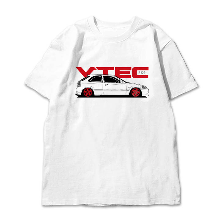 [Readystock] Attitude CIVIC TypeR EK9 EJ9 Wangan Xe sửa đổi CIVIC Nằm thấp JDM Xe tay ngắn Cotton ng