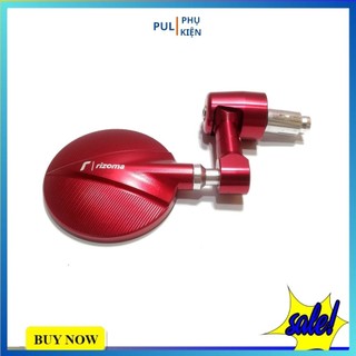Gương chiếu hậu xe máy thời trang mini Rizoma gù tròn 1 cái cho xe Wave Airblade SH SH Mode AB...
