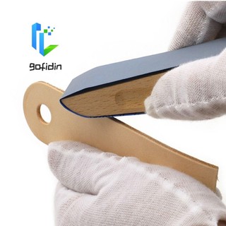 Gofidin ba lan cát giấy kẹp da cạnh dụng cụ handmade chà nhám giá đỡ đánh bóng cần kẹp mài dính kẹp gỗ giấy nhám kẹp