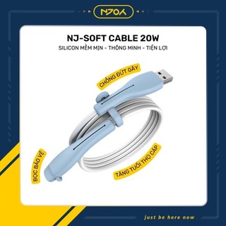 Vỏ Bọc Cao Su Cáp Sạc Type C 20W USB Chống Đứt Gãy Njoyshop