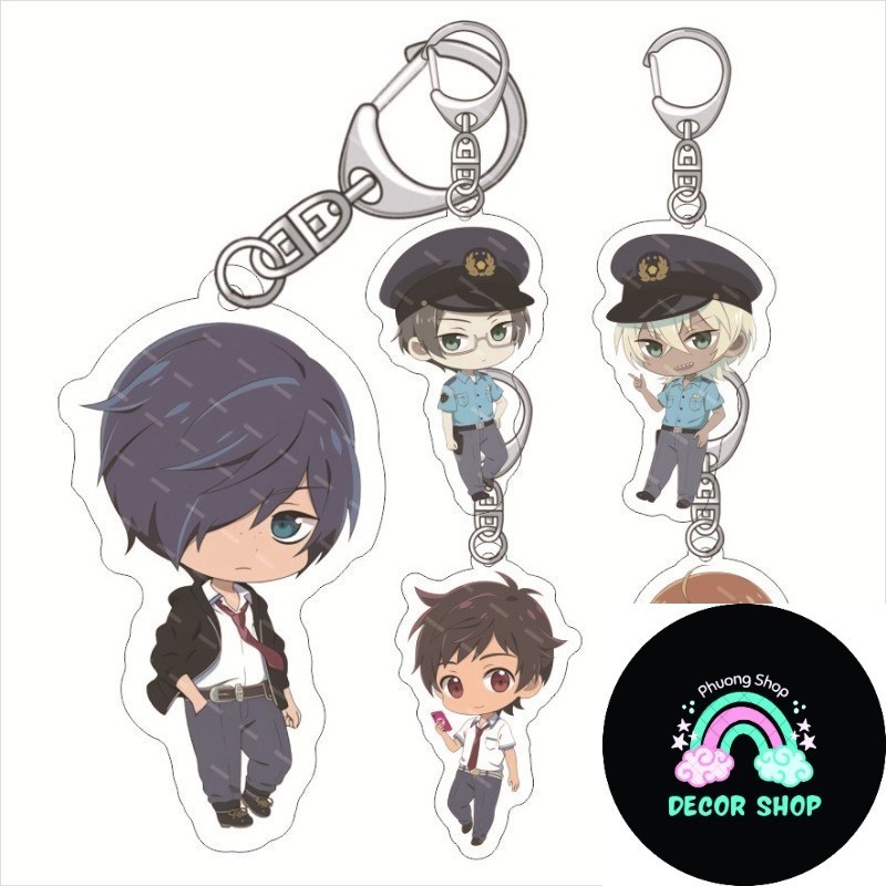 Sazanmai Móc Khóa acrylic Hình Nhân Vật anime yasaka kazuki kuji toi Dễ Thương