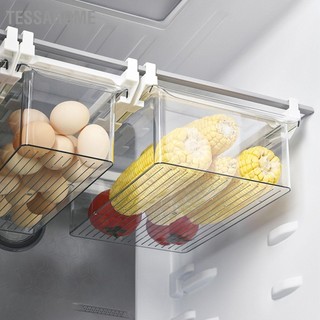 Tessahome ngăn kéo tủ lạnh tổ chức thú cưng trong suốt nhà thùng ra kệ hộp bảo quản trứng trái cây rau củ đồ uống