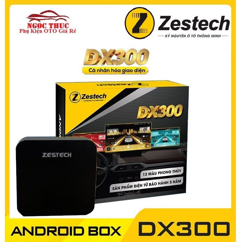 [HÀNG CHÍNH HÃNG]Zestech Android Box Ô Tô DX300 dành cho màn hình zin TẶNG KÈM •Phần mềm Vietmap S1 bản quyền •SIM 4G