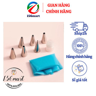 Sét 6 đui bắt kem túi và chốt/ Set 7 đui hoa tuplip