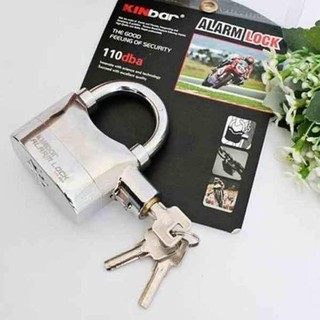 Khóa chống trộm, ổ khóa báo động, loại tốt, ổ khóa báo động chống trộm kinbar ct02, có còi báo động