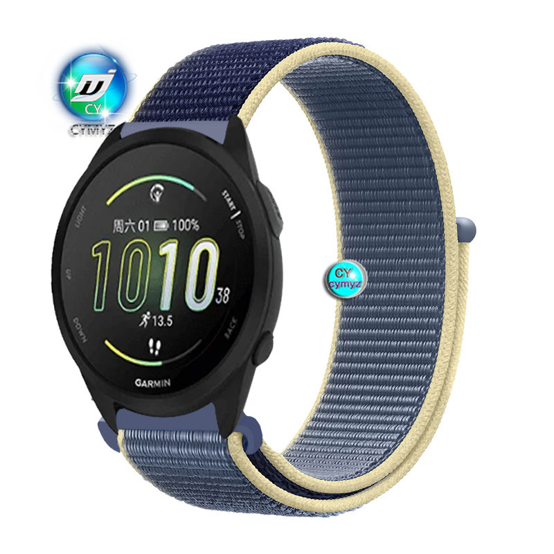 Garmin Forerunner 165 Dây đeo âm nhạc Dây đeo Nylon cho Garmin Forerunner 165 Dây đeo thể thao