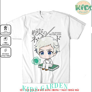 Áo thun The Promised Neverland Norman Chibi ngắn tay