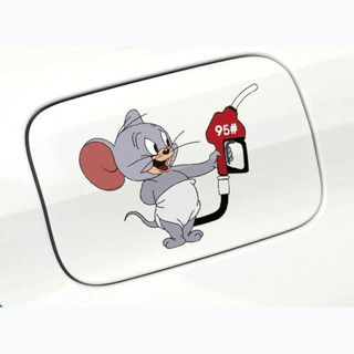 Decal Dán Xe nắp bình xăng Jerry