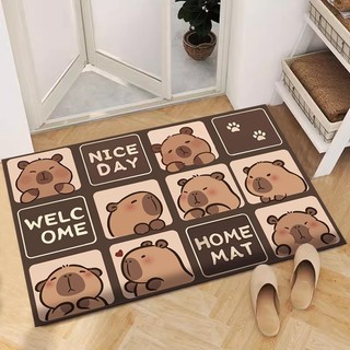Hoạt Hình Capybara Miếng Lót Dễ Thương Nhập Sàn Thảm Chống Trơn Trượt Thảm Đồ Dùng Gia Đình
