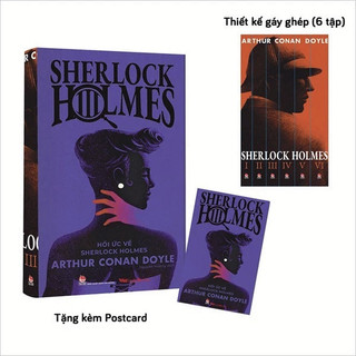 Sách Boxset Sherlock Holmes (Trọn bộ 6 tập) [Tặng 06 Postcard]