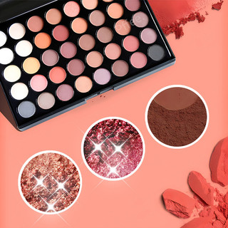 Bảng phấn mắt Pffee 40 màu [Matte + Glitter]
