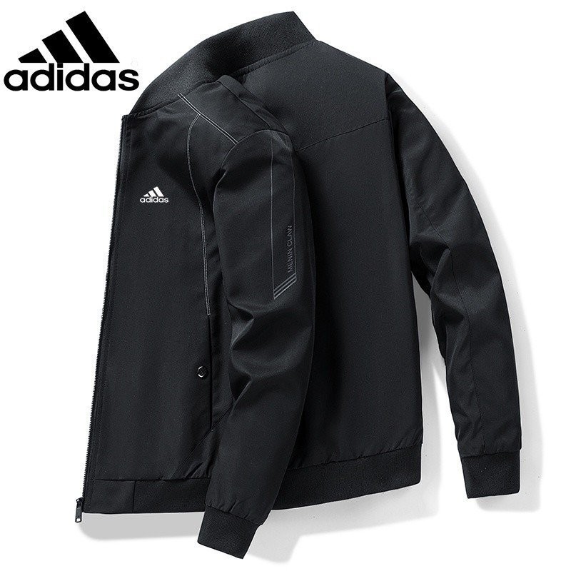 Áo khoác dài tay cổ đứng thời trang mùa thu Adidas m-5xl twsf