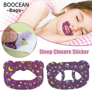 Boocean 30 Miếng Dán Thở Miệng, Băng Đóng Miệng Vải Không Dệt Hỗ Trợ Giấc Ngủ, Thân Thiện Với Da Dừng Ngáy Chăm Sóc Sức Khỏe Miệng Dễ Ngủ Băng Bé Trai