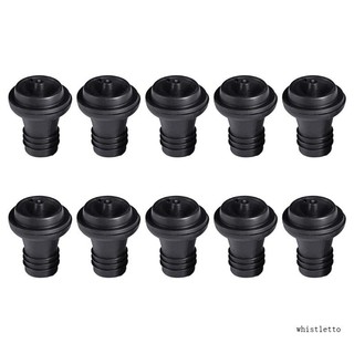 Whi 10 chiếc nút chặn kín rượu silicon chống rò rỉ nút chặn chai rượu bảo quản