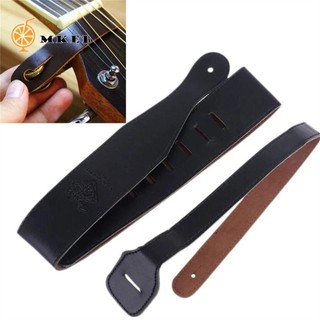 Dây đeo đàn Guitar MKEB, Dây đeo vai đàn Guitar da PU có thể điều chỉnh, Đàn Guitar Acoustic Dây đàn Guitar dày Phụ kiện đàn Guitar