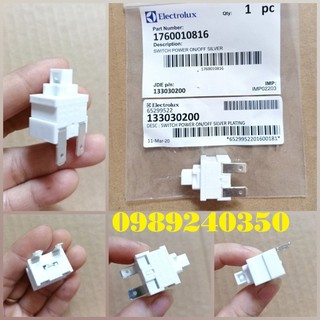 Công tắc nguồn máy sấy electrolux edv7552, edv705g, edv600 hàng chính hãng