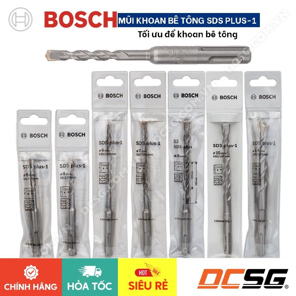Mũi khoan bê tông hợp kim 2 lưỡi cắt SDS plus-1 Bosch | DCSG