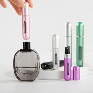 Chai nước hoa 5ml chai nước hoa di động có thể đổ lại có xịt hộp đựng mỹ phẩm atomizer cho du lịch chai rỗng có thể đổ lại