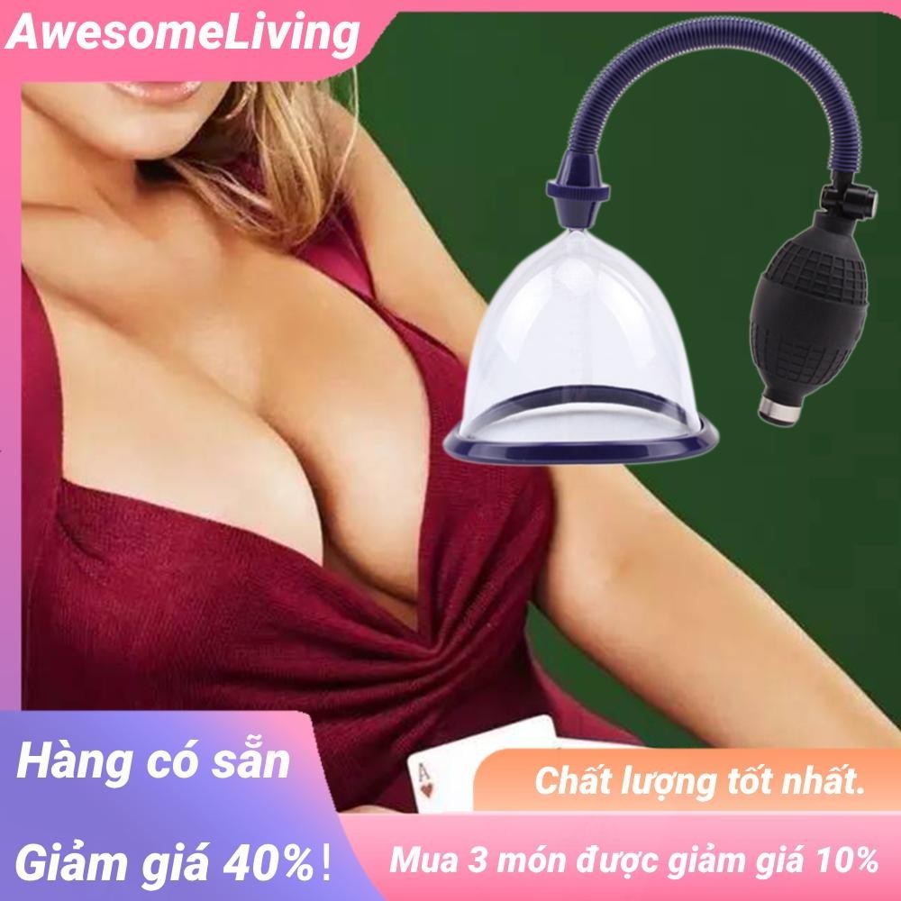 Hướng dẫn sử dụng đồ chơi phóng to ngực cho nữ Máy bơm tăng cường nâng ngực (S)