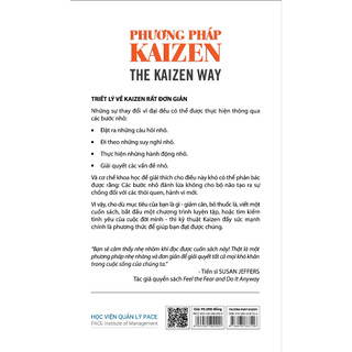 Sách - Phương Pháp Kaizen (One Small Step) - Robert Maurer (Pace Books)