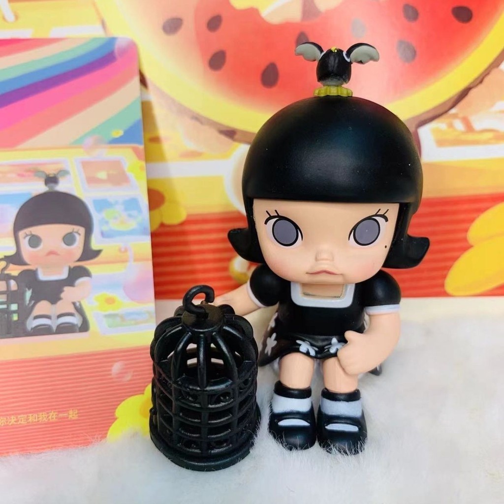 Chất Lượng Cao Molly Molly Molly Tuổi Thơ Molly Bí Ẩn Hộp Trang Trí Ô Tô Đồ Chơi Pop Mart Hình Dễ Th