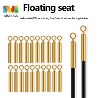 Mmluck 10 chiếc Giá đỡ phao tự do 360 độ, Giá đỡ phao câu cá xoay tự do 360 độ, Loại thẳng Không dễ bị hư hỏng Ống cố định