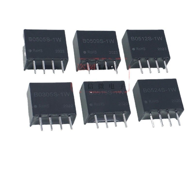 Mô-đun nguồn DC-DC cách ly B0305S-1W, B0505S-1W, B0509S-1W, B0512S B0515S B0524S B1205S B1209S-1W, B
