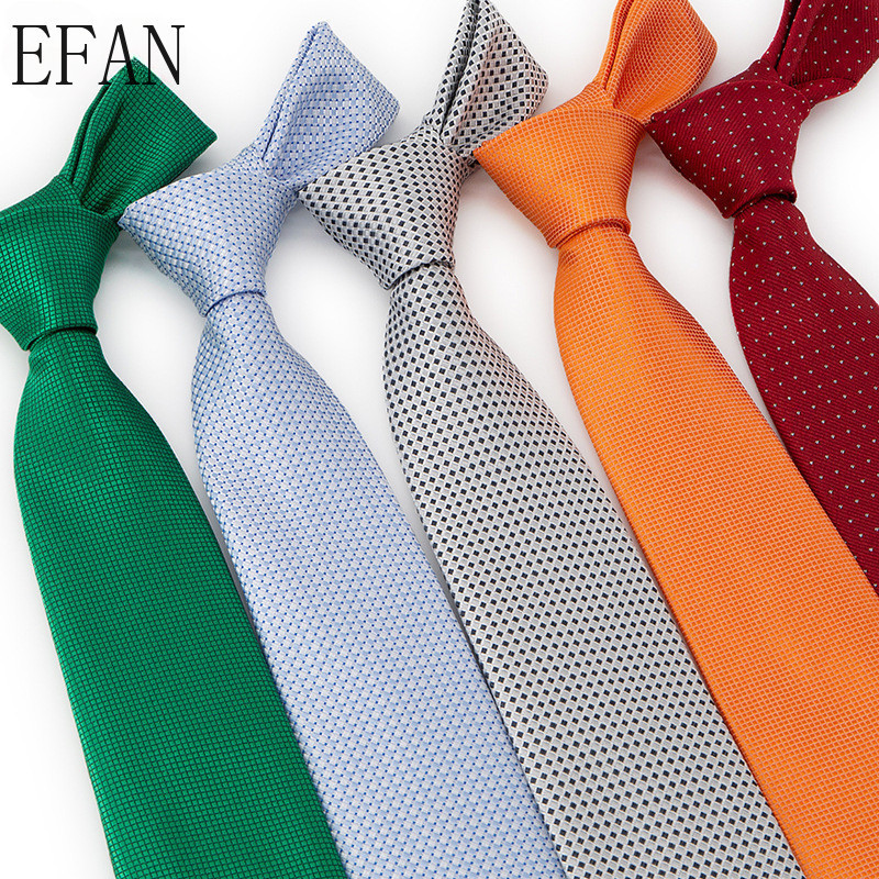 Sang Trọng Nam Cà Vạt 8CM Màu Trơn Hồng Đen Xanh Bạc Cam Hoa Lụa Cổ Dệt Jacquard Dây Buộc Cổ Cho Nam Công Sở Trang Trọng Tiệc Cưới Cà Vạt