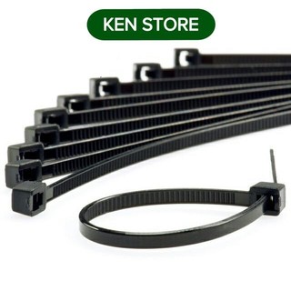 1Gói dây rút nhựa đen KEN STORE