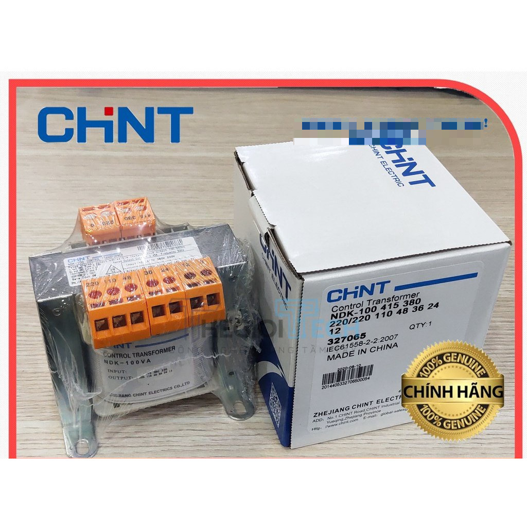 Biến Áp Cách Ly NDK-100VA Chint - An Toàn Tuyệt Đối, Hiệu Suất Cao