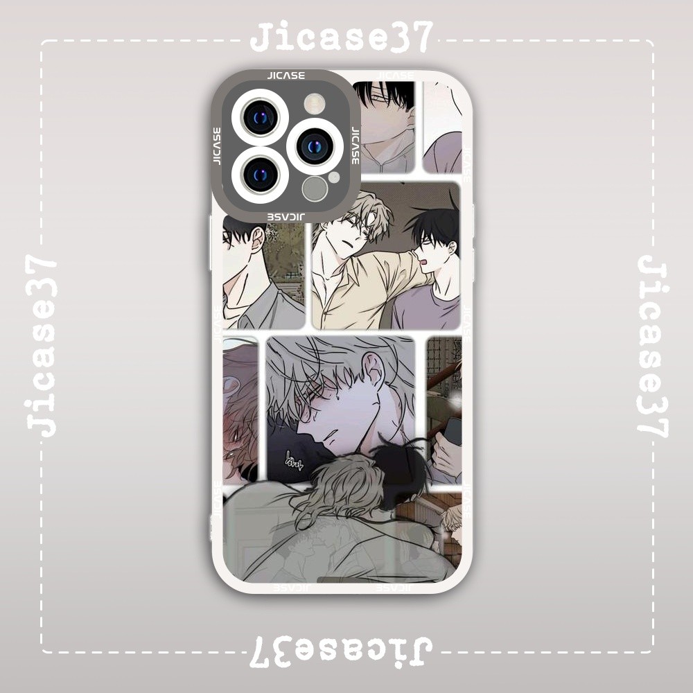 Ốp lưng iPhone Cạnh Vuông Samsung Xiaomi Oppo Manhwa boylove Low tide Đêm bên bờ biển nhân vật Tae J