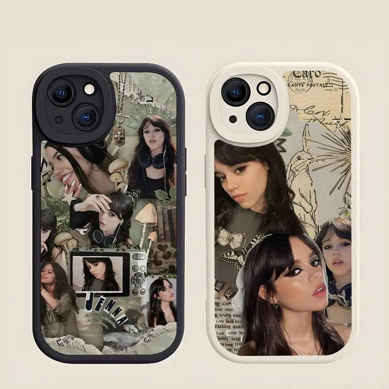 TP-1 Thẩm Mỹ Jenna Ortega Nam Diễn Viên Da Cho Iphone 13 Pro Max 12 Mini 11 14 X XR XS 7 8 Plus Sili