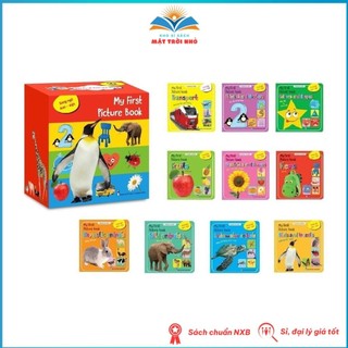 Sách - bộ thẻ học thông minh dạng sách - my first picture book thư viện hình ảnh đầu tiên cho bé từ 0 6 tuổi song ngữ